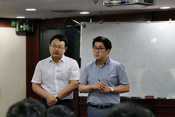 韩国云火集团陈荣雨先生莅临富迪举行培训讲座